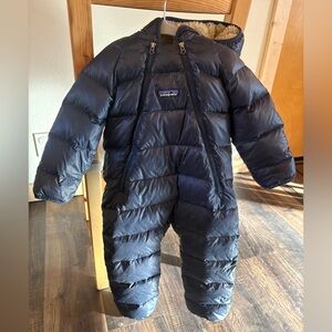 Patagonia Infant' Navy Bunting Snowsuit